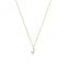 18ct Gold Diamond Initial Necklace NDQ154/JDiamond JewelleryNDQ154/J