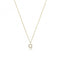 18ct Gold Diamond Initial Necklace NDQ154/QDiamond JewelleryNDQ154/Q