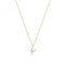 18ct Gold Diamond Initial Necklace NDQ154/VDiamond JewelleryNDQ154/V