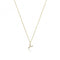 18ct Gold Diamond Initial Necklace NDQ154/YDiamond JewelleryNDQ154/Y