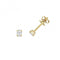 18ct Gold Diamond Oval Cut Earring Studs EDQ351Diamond JewelleryEDQ351