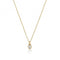 18ct Gold Diamond Rubover Necklace NDQ152Diamond JewelleryNDQ152