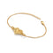 18ct Gold HD X JJ Essence Heart Bracelet DL694Hot Diamonds x Jac JossaDL694