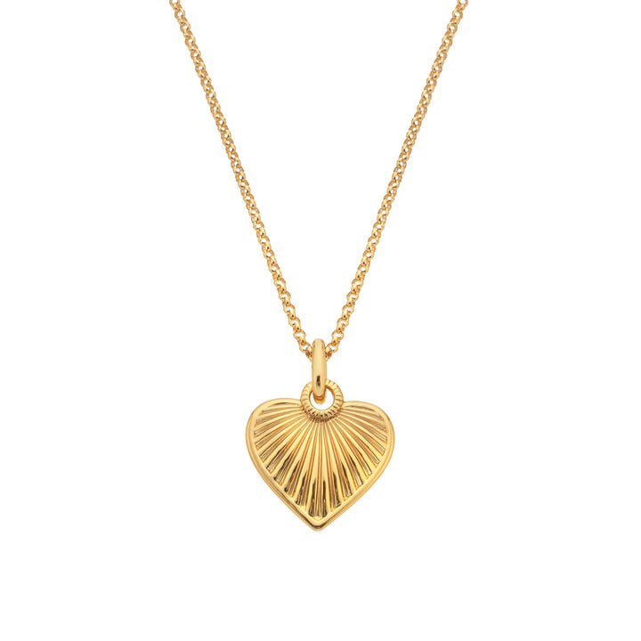 18ct Gold HD X JJ Essence Heart Necklace DP1019Hot Diamonds x Jac JossaDP1019