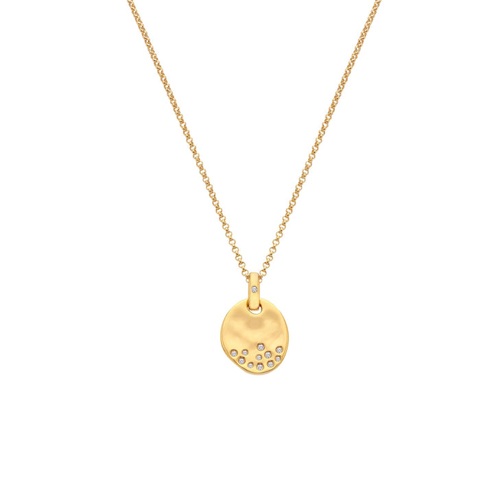 18ct Gold HD X JJ Illuminate Necklace DP1020Hot Diamonds x Jac JossaDP1020