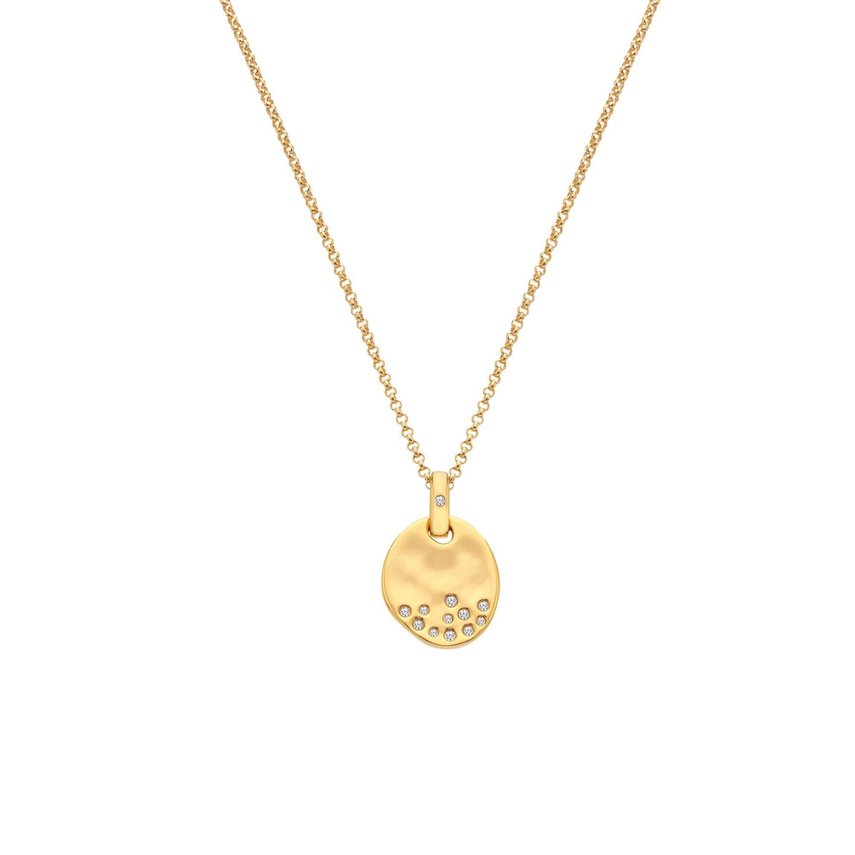 18ct Gold HD X JJ Illuminate Necklace DP1020Hot Diamonds x Jac JossaDP1020