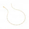 18ct Gold Plated Silver Embrace Beaded Cable Chain - 40 - 45cm CH098Hot Diamonds x Jac JossaCH098