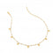 18ct Gold Plated Silver Embrace Droplet Cable Chain - 32cm CH108Hot Diamonds x Jac JossaCH108