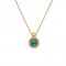 18ct Gold Plated Silver Revive Malachite Pendant DP845Hot Diamonds x Jac JossaDP845