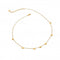 18ct Gold Plated Sterling Silver Beach Necklace DN150Hot Diamonds x Jac JossaDN150
