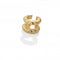 18ct Gold Plated Sterling Silver Believe Double Ear Cuff DE669Hot Diamonds x Jac JossaDE669