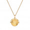 18ct Gold Plated Sterling Silver Hope Halo Pendant DP850Hot Diamonds x Jac JossaDP850