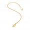 18ct Gold Plated Sterling Silver Letter B Pendant DP940Hot Diamonds x Jac JossaDP940