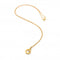 18ct Gold Plated Sterling Silver Letter G Pendant DP945Hot Diamonds x Jac JossaDP945