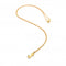 18ct Gold Plated Sterling Silver Letter J Pendant DP948Hot Diamonds x Jac JossaDP948