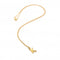 18ct Gold Plated Sterling Silver Letter K Pendant DP949Hot Diamonds x Jac JossaDP949