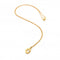18ct Gold Plated Sterling Silver Letter Q Pendant DP955Hot Diamonds x Jac JossaDP955
