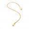 18ct Gold Plated Sterling Silver Letter Z Pendant DP964Hot Diamonds x Jac JossaDP964