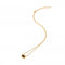 18ct Gold Plated Sterling Silver Oval Tigers Eye Necklace DN201Hot Diamonds x GemstonesDN201