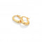 18ct Gold Plated Sterling Silver Soul Earrings DE668Hot Diamonds x Jac JossaDE668