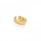 18ct Gold Plated Sterling Silver Soul Organic Ear Cuff DE663Hot Diamonds x Jac JossaDE663