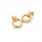 18ct Gold Plated Sterling Silver Spirit Earrings DE677Hot Diamonds x Jac JossaDE677