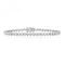 18ct Gold Tennis Rubover Bracelet BDQ718 H7Diamond JewelleryBDQ718W/GH7