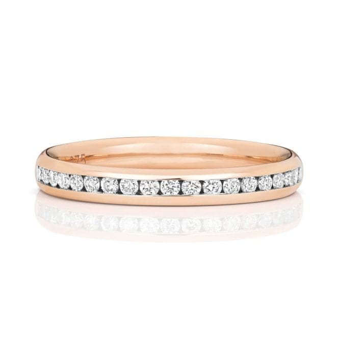 18ct Rose Gold Diamond Eternity Ring WQ220R/IWedding BandsWQ220R/J