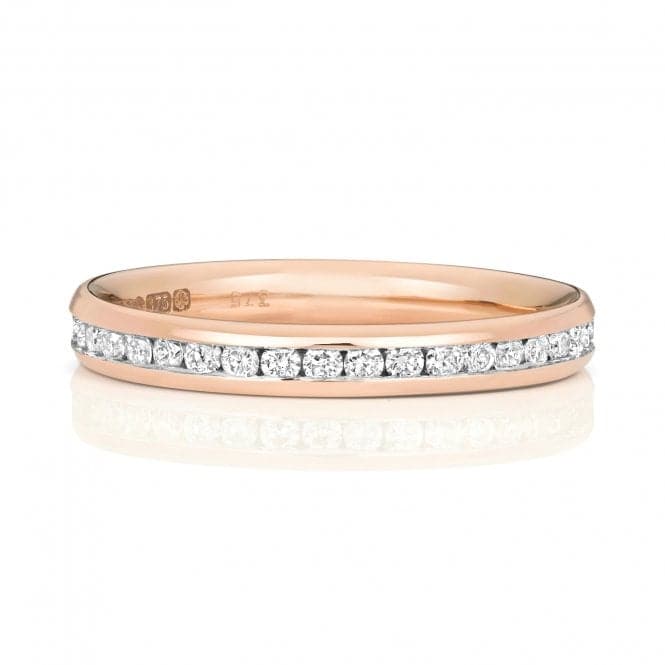 18ct Rose Gold Diamond Eternity Ring WQ230R/IWedding BandsWQ230R/J