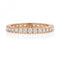 18ct Rose Gold Diamond Eternity Ring WQ259RWedding BandsWQ259R/L