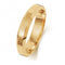 18ct Wedding Bevelled Edge Ring WQ144MWedding BandsWQ144M/J