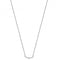 18ct White Gold Diamond 16 3/4Inch Necklace NDQ108WDiamond JewelleryNDQ108W