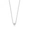 18ct White Gold Diamond 16 3/4Inch Necklace NDQ109WDiamond JewelleryNDQ109W