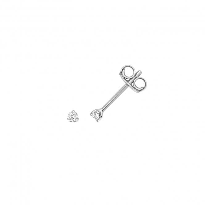 18ct White Gold Diamond 3 Claw Earring Studs EDQ335WDiamond JewelleryEDQ335W