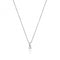 18ct White Gold Diamond 3 Claw Necklace NDQ145WDiamond JewelleryNDQ145W