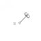 18ct White Gold Diamond 4 Claw Earring Studs EDQ341WDiamond JewelleryEDQ341W