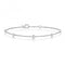 18ct White Gold Diamond 6.5/7.5 Inch Bracelet BDQ016WDiamond JewelleryBDQ016W