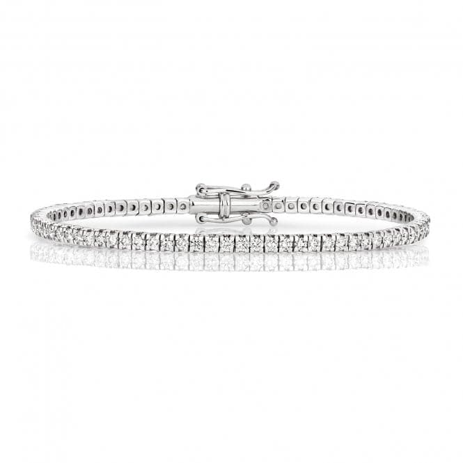 18ct White Gold Diamond Bangle BDQ105WDiamond JewelleryBDQ105W