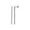 18ct White Gold Diamond Drop Earrings EDQ304WDiamond JewelleryEDQ304W