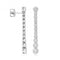 18ct White Gold Diamond Drop Earrings EDQ322WDiamond JewelleryEDQ322W