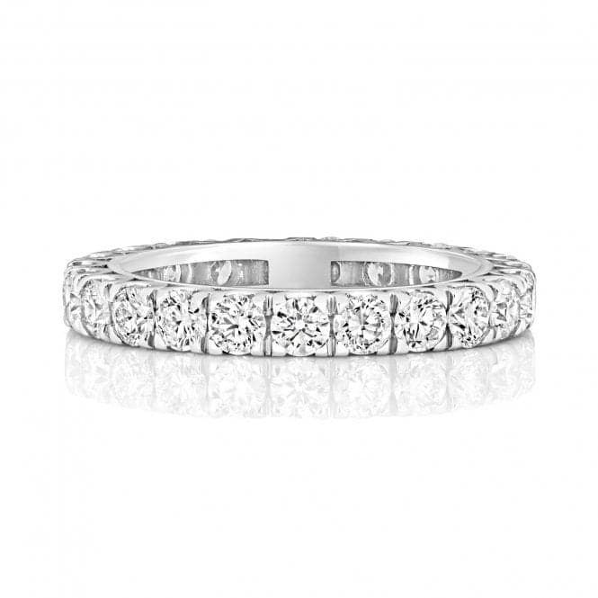 18ct White Gold Diamond Eternity Ring WQ261WWedding BandsWQ261W/J