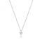18ct White Gold Diamond Heart Shape Necklace NDQ156WDiamond JewelleryNDQ156W