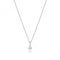 18ct White Gold Diamond Pear Shape Necklace NDQ160WDiamond JewelleryNDQ160W