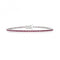 18ct White Gold Ruby Bracelet BDQ200WRGemstones JewelleryBDQ200WR