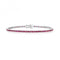 18ct White Gold Ruby Bracelet BDQ201WRGemstones JewelleryBDQ201WR