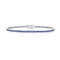 18ct White Gold Sapphire Bracelet BDQ201WSGemstones JewelleryBDQ201WS