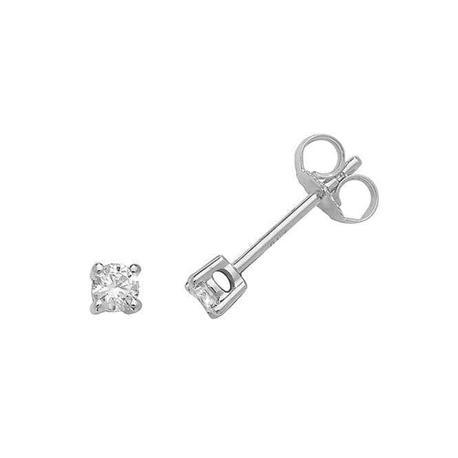 18ct White Gold Studs EDQ185WDiamond JewelleryEDQ185W