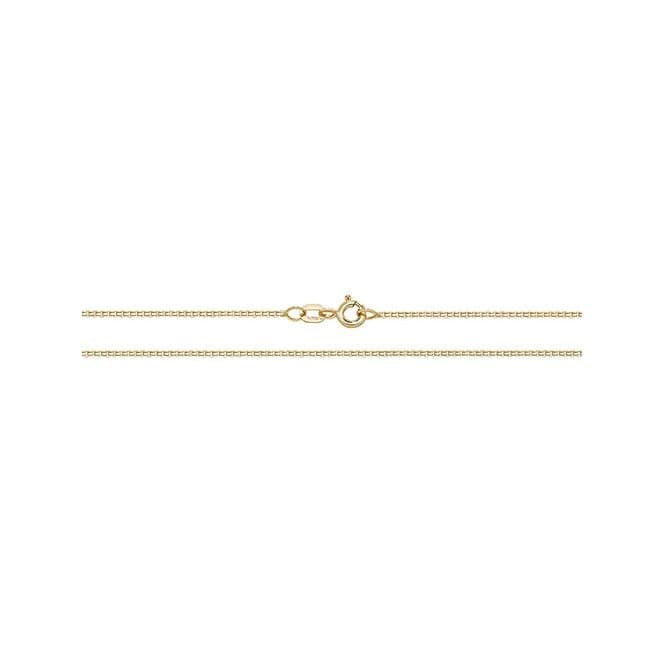 18ct Yellow Gold Spiga Chain CQ483Acotis Gold JewelleryCQ483/16