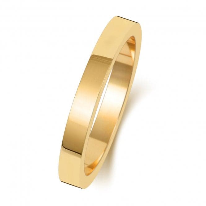 18K Flat Flat 2.5 mm - 1.15 Wedding Ring WQ172L/IWedding BandsWQ172L/J
