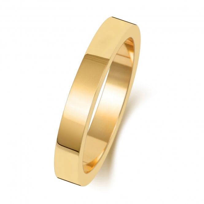 18K Flat Flat 3 mm - 1.7 Wedding Ring WQ173H/IWedding BandsWQ173H/J